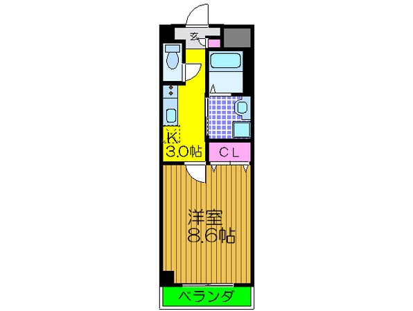 ア－バンリブの物件間取画像